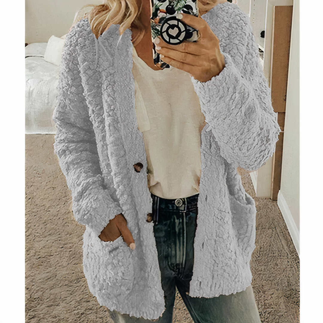 Lune London | Knitted fleece jacket