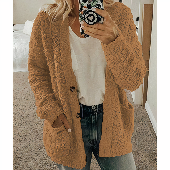 Lune London | Knitted fleece jacket
