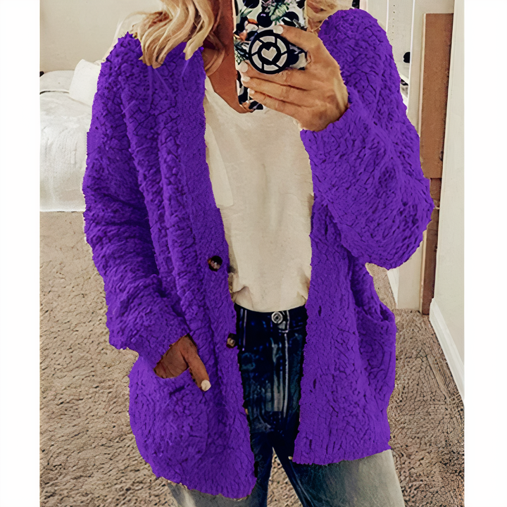 Lune London | Knitted fleece jacket