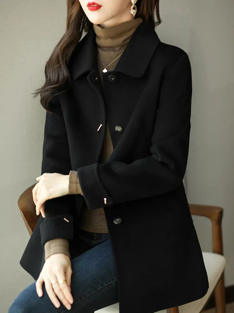 Lune London | Women's wool coat in shades of gray