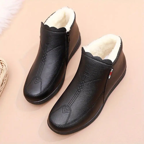 Amarae | Orthopedic women's ankle boots with plush lining