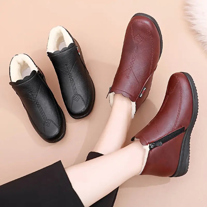 Lune London | Orthopedic women's ankle boots with plush lining