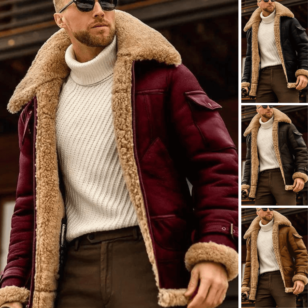 Lune London | PU Leather Jacket - Men's Fashion