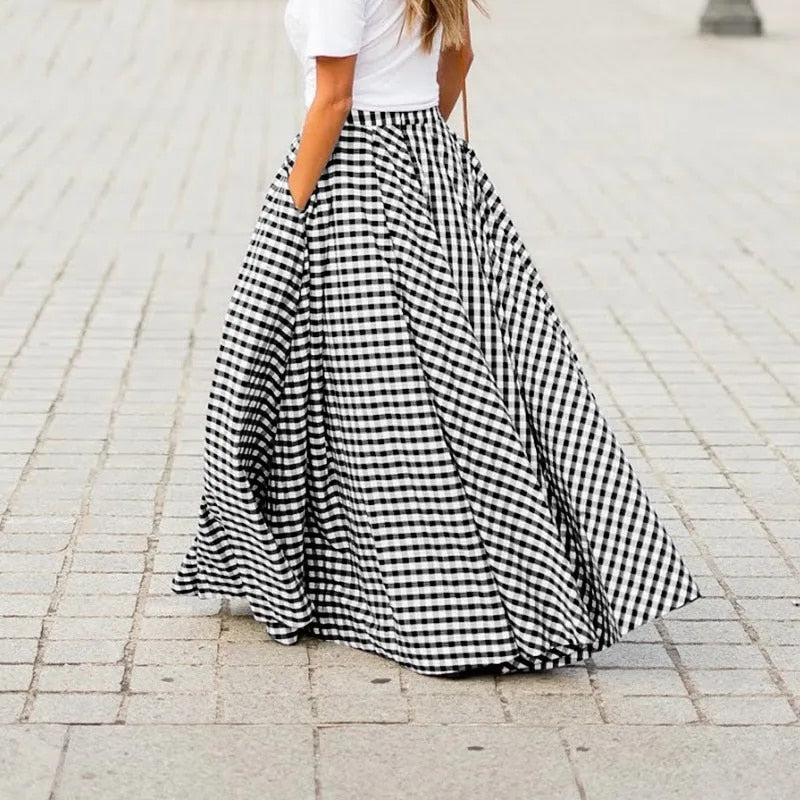 Amarae | Maxi skirt with High Waist