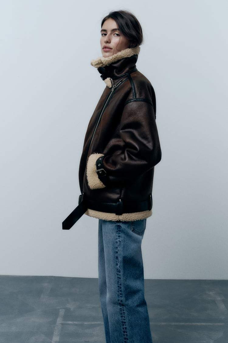 Amarae | Revers jacket in synthetic material
