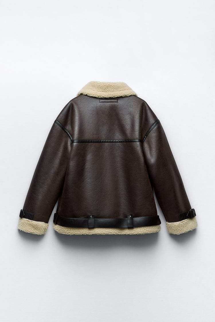 Amarae | Revers jacket in synthetic material