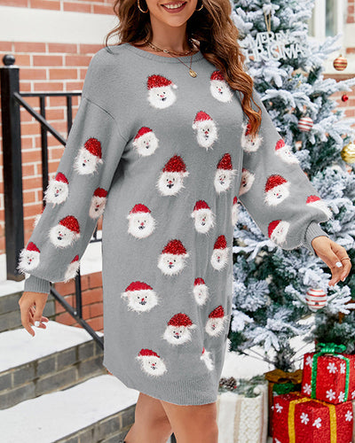 Amarae | Sweat dress - Women Long sleeves Multicolor
