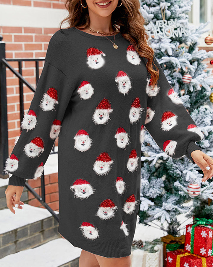 Amarae | Sweat dress - Women Long sleeves Multicolor