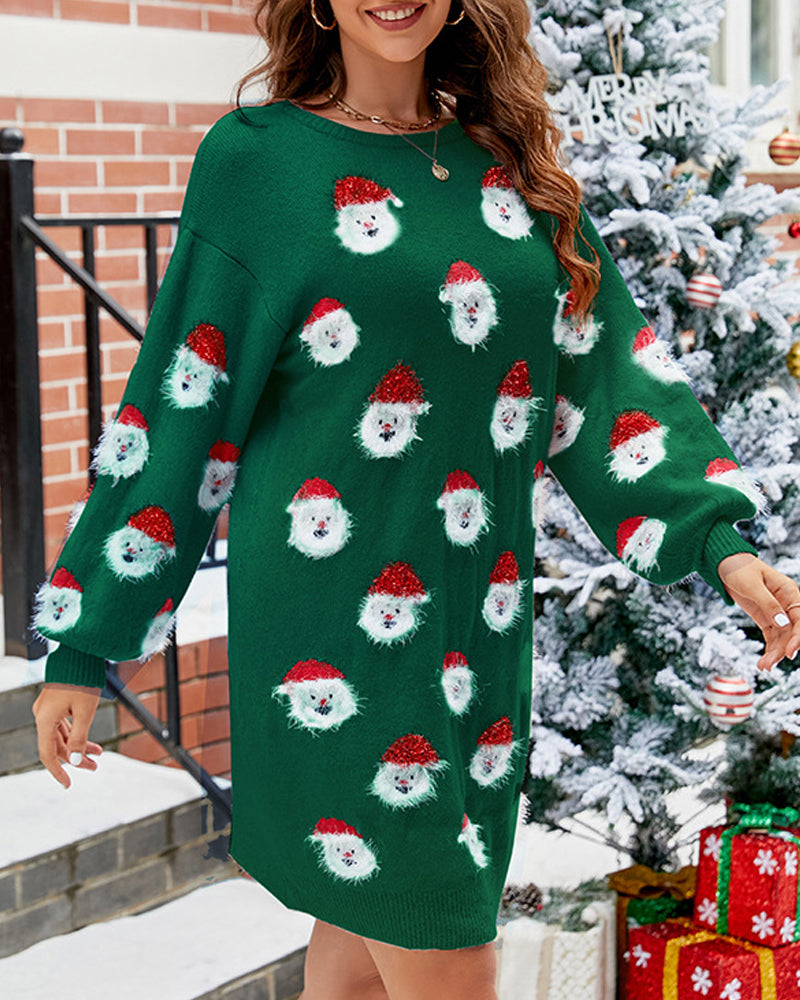 Amarae | Sweat dress - Women Long sleeves Multicolor