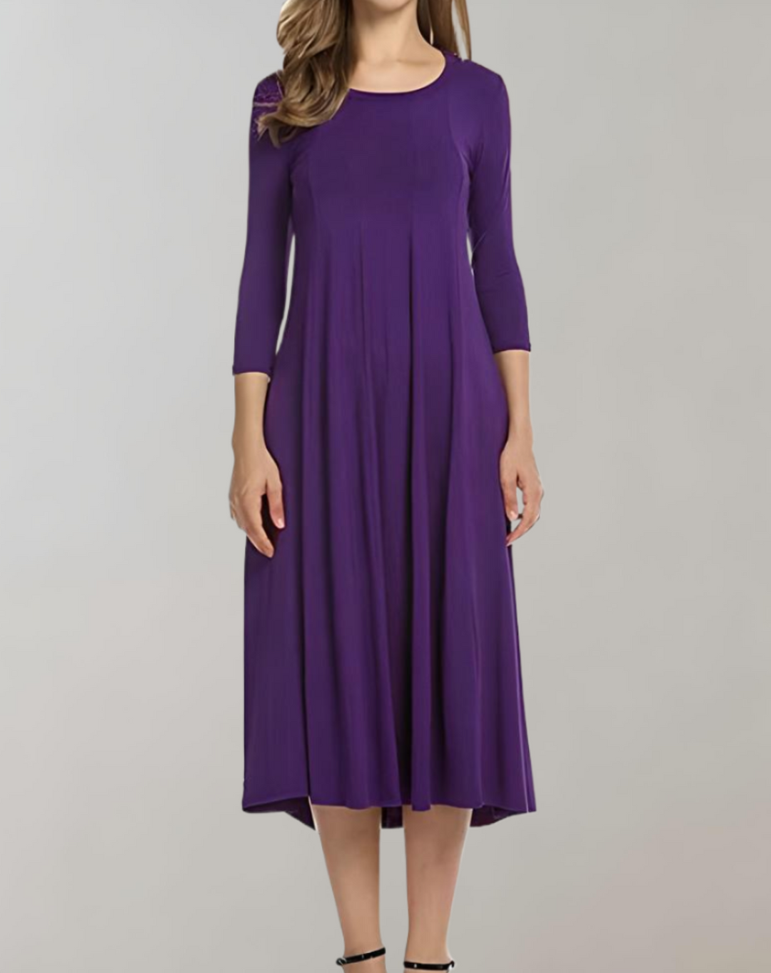 Lune London | Swing Dress with 3/4 Sleeves for A Stylish Look