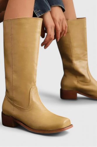 Amarae | Women's Boots - Elegant Block Heel Boots