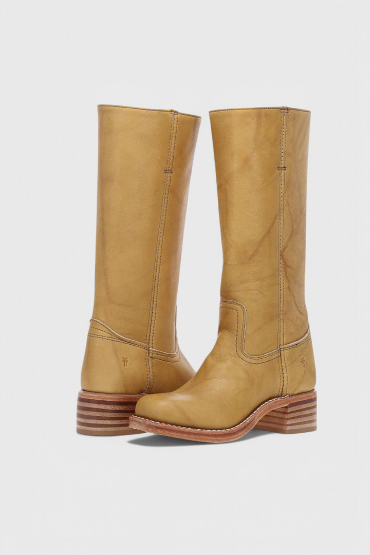 Lune London | Women's Boots - Elegant Block Heel Boots