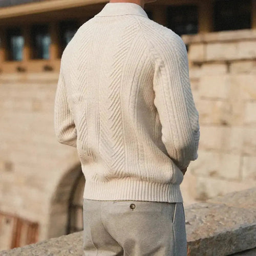 Amarae | Knit sweater for men - Modern fit