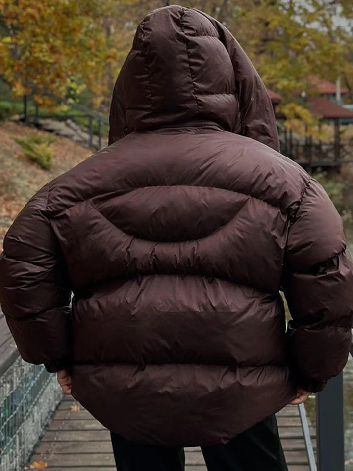 Lune London | Hooded jacket - Comfortable and warm mid-season jacket with zipper and relaxed fit