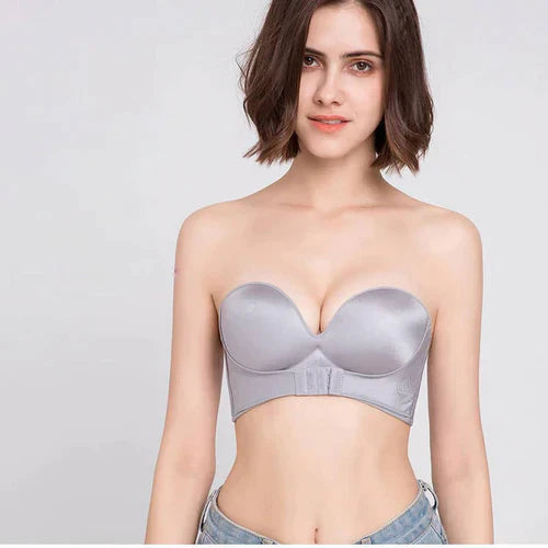 Lune London | Strapless Bra Women Comfort Bra with Push-Up Effect and Perfect Fit