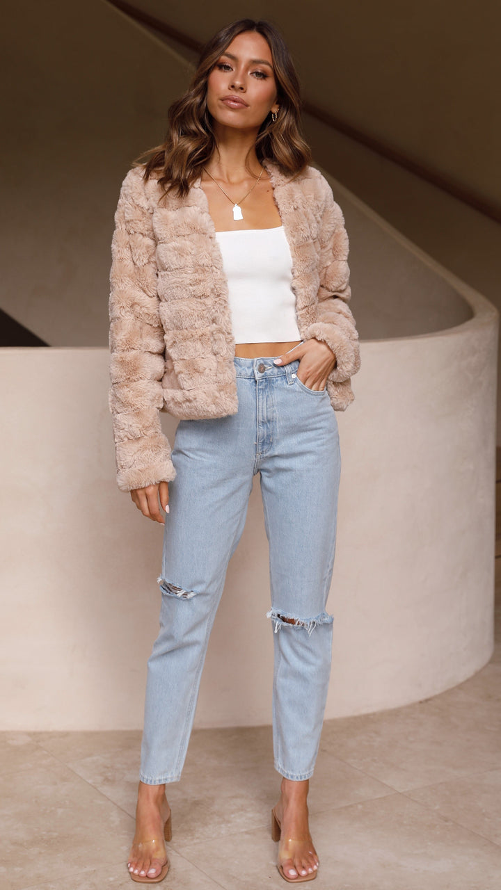 Lune London | Short Jacket - Structured Fit - Quilted Design - Open Front