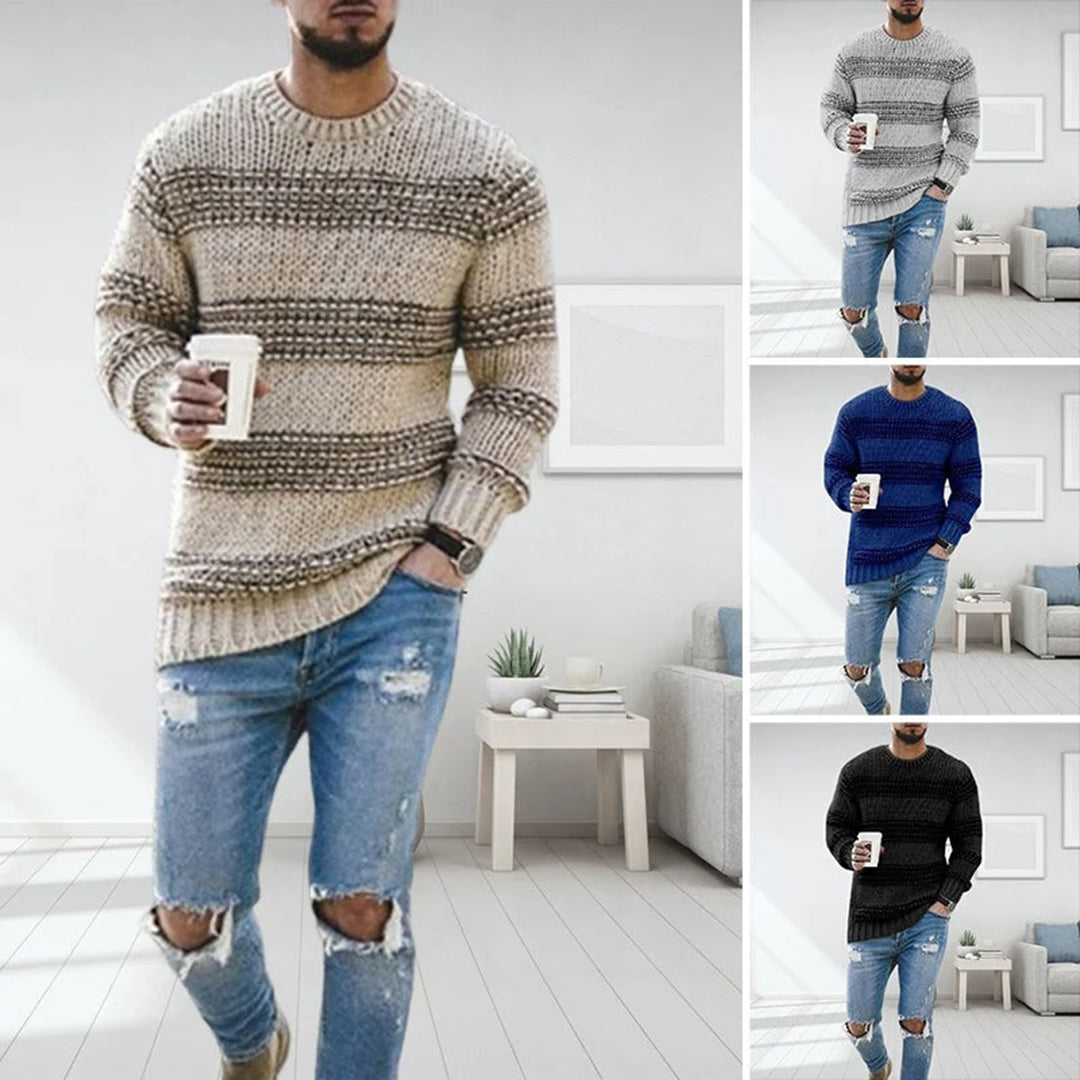 Lune London | Oversized knit sweater in Norwegian style - Trendy winter sweater for leisure and everyday use