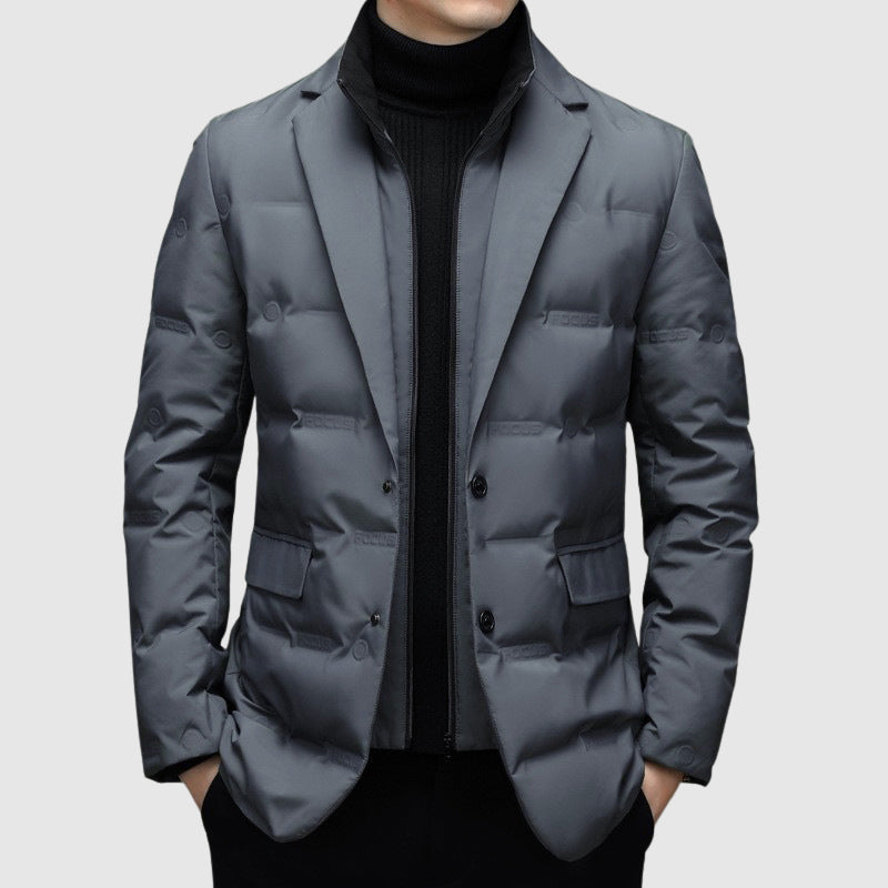 Amarae | Down-insulated puffer blazer
