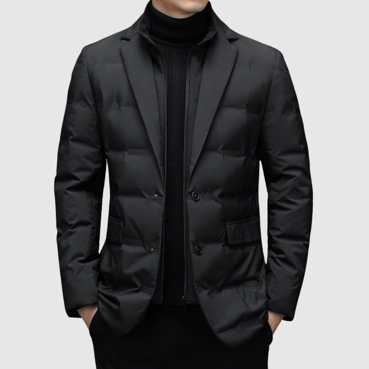 Amarae | Down-insulated puffer blazer