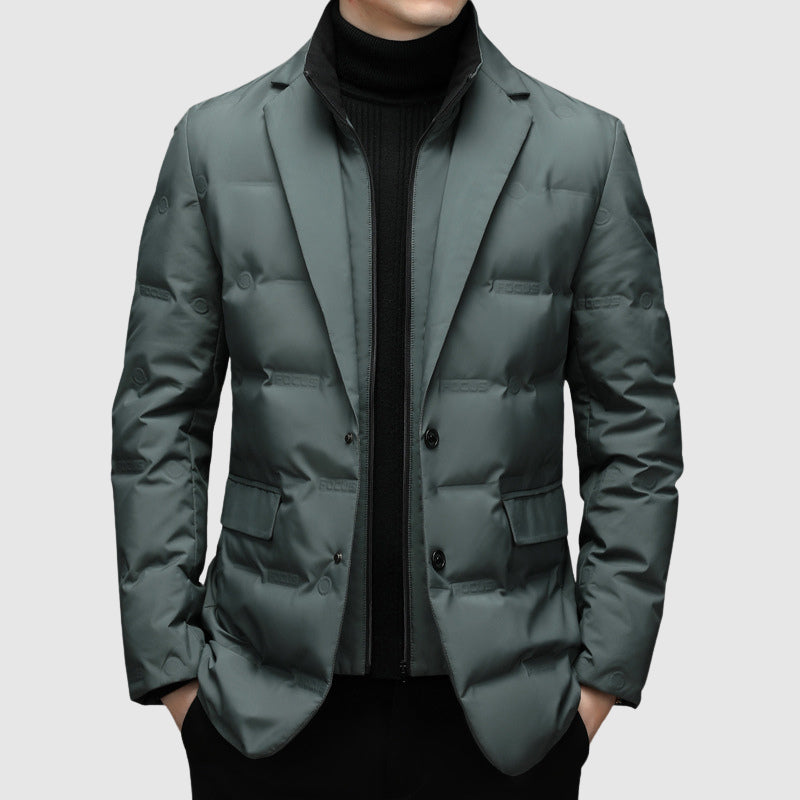 Amarae | Down-insulated puffer blazer