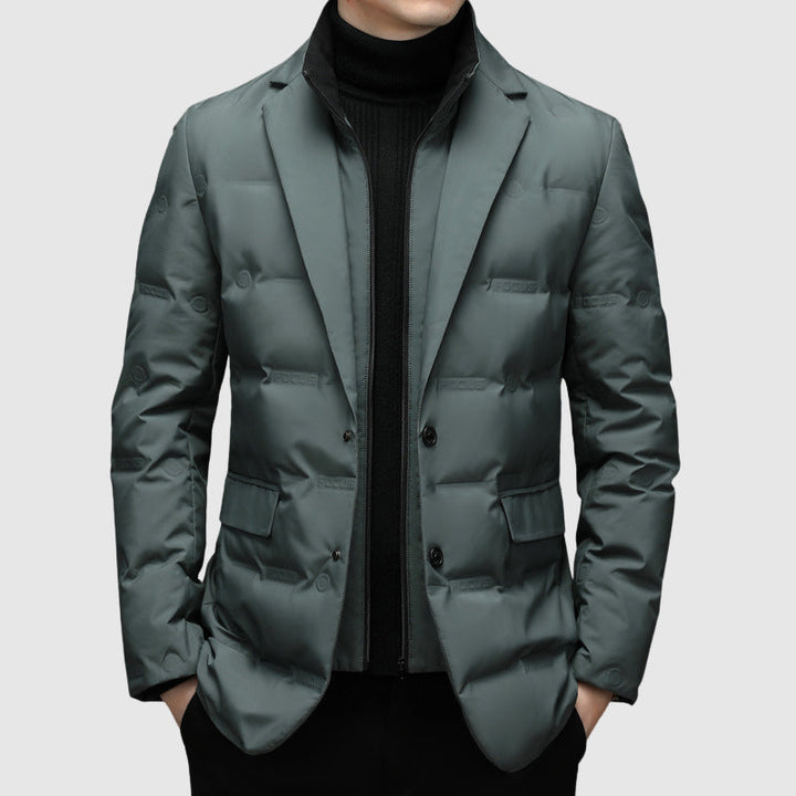 Amarae | Down-insulated puffer blazer