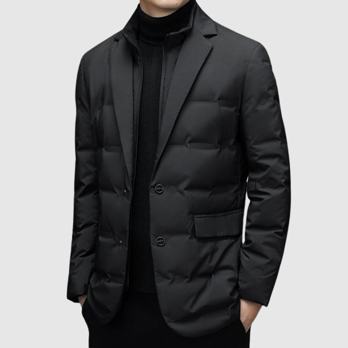Amarae | Down-insulated puffer blazer