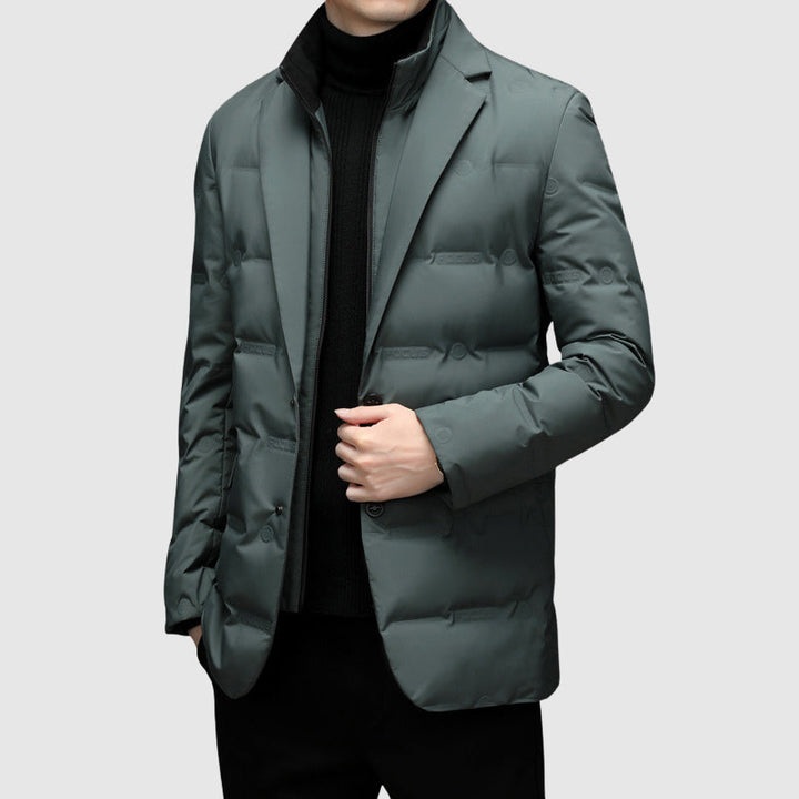Amarae | Down-insulated puffer blazer