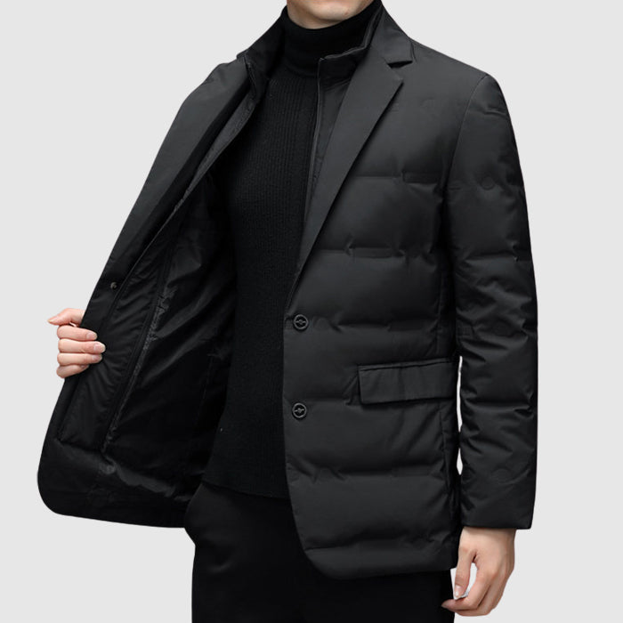 Amarae | Down-insulated puffer blazer