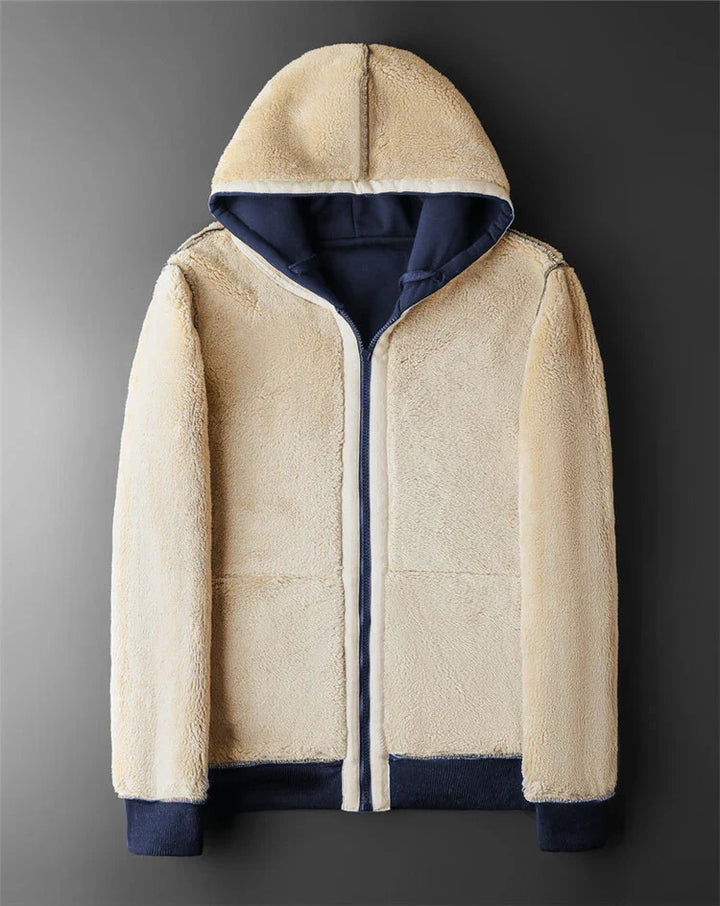 Chic Und Stil | Winter Jacket Men Warm Ergonomic Hoodie