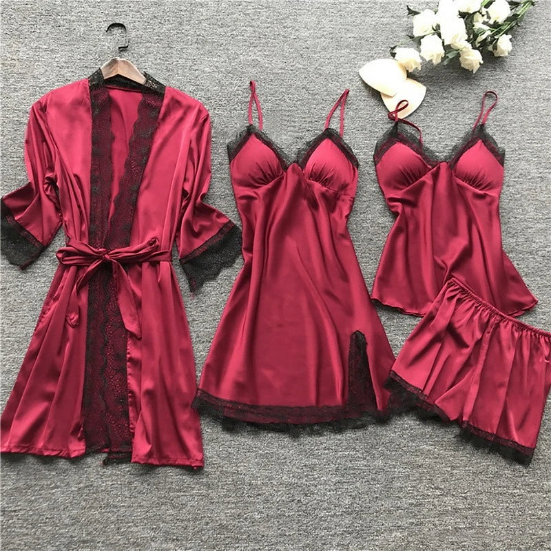 Lune London | Satin Pajama Set