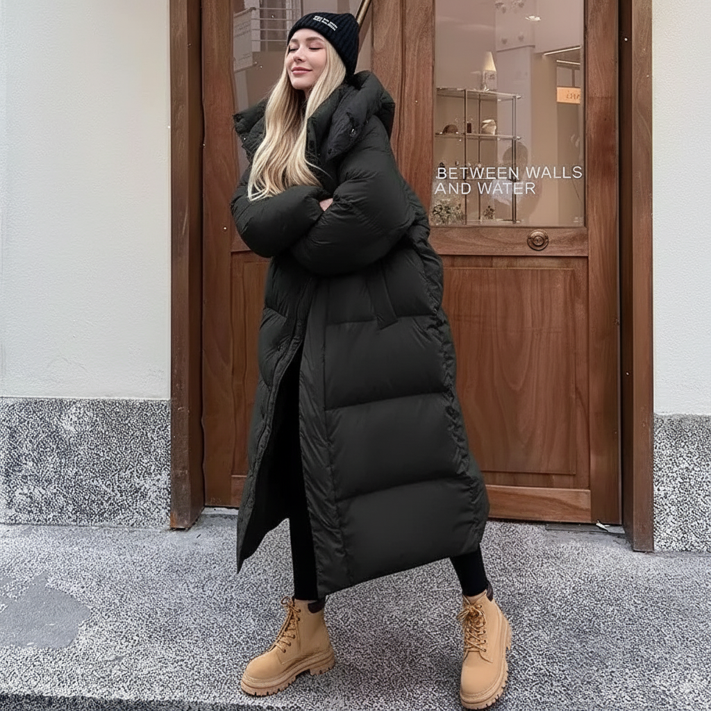 Lune London | Padded Puffer Jacket Women Windproof with Hood