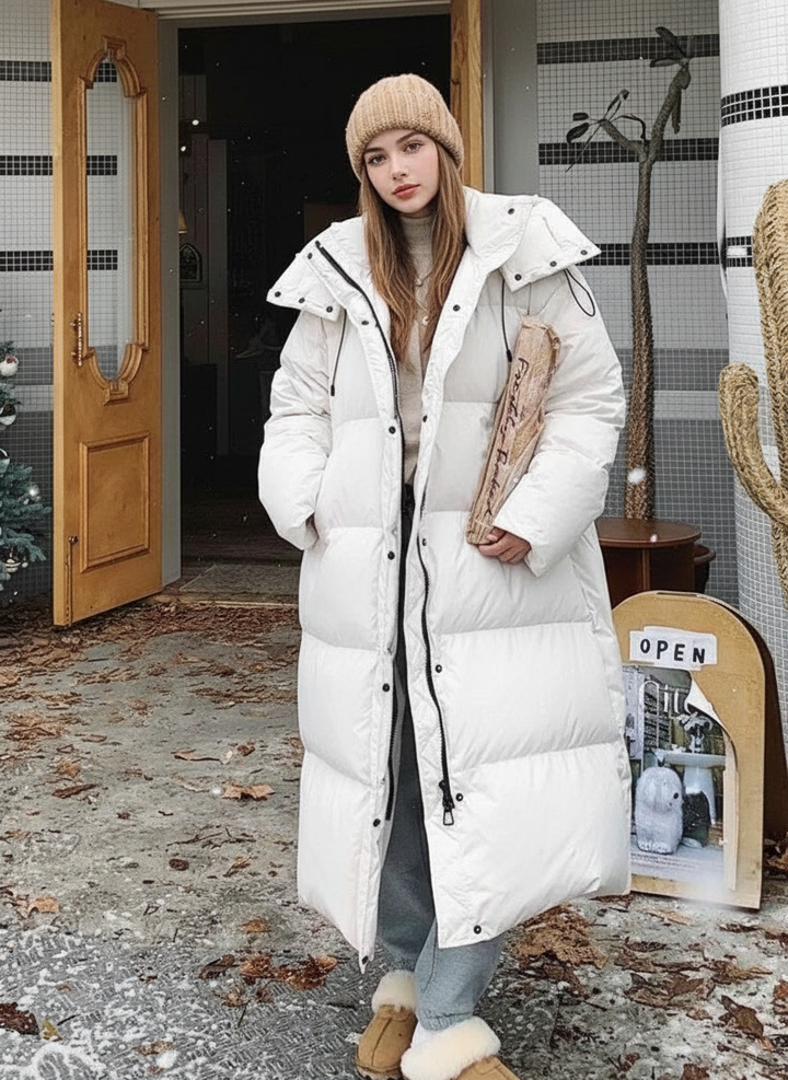 Lune London | Padded Puffer Jacket Women - Windproof with Hood