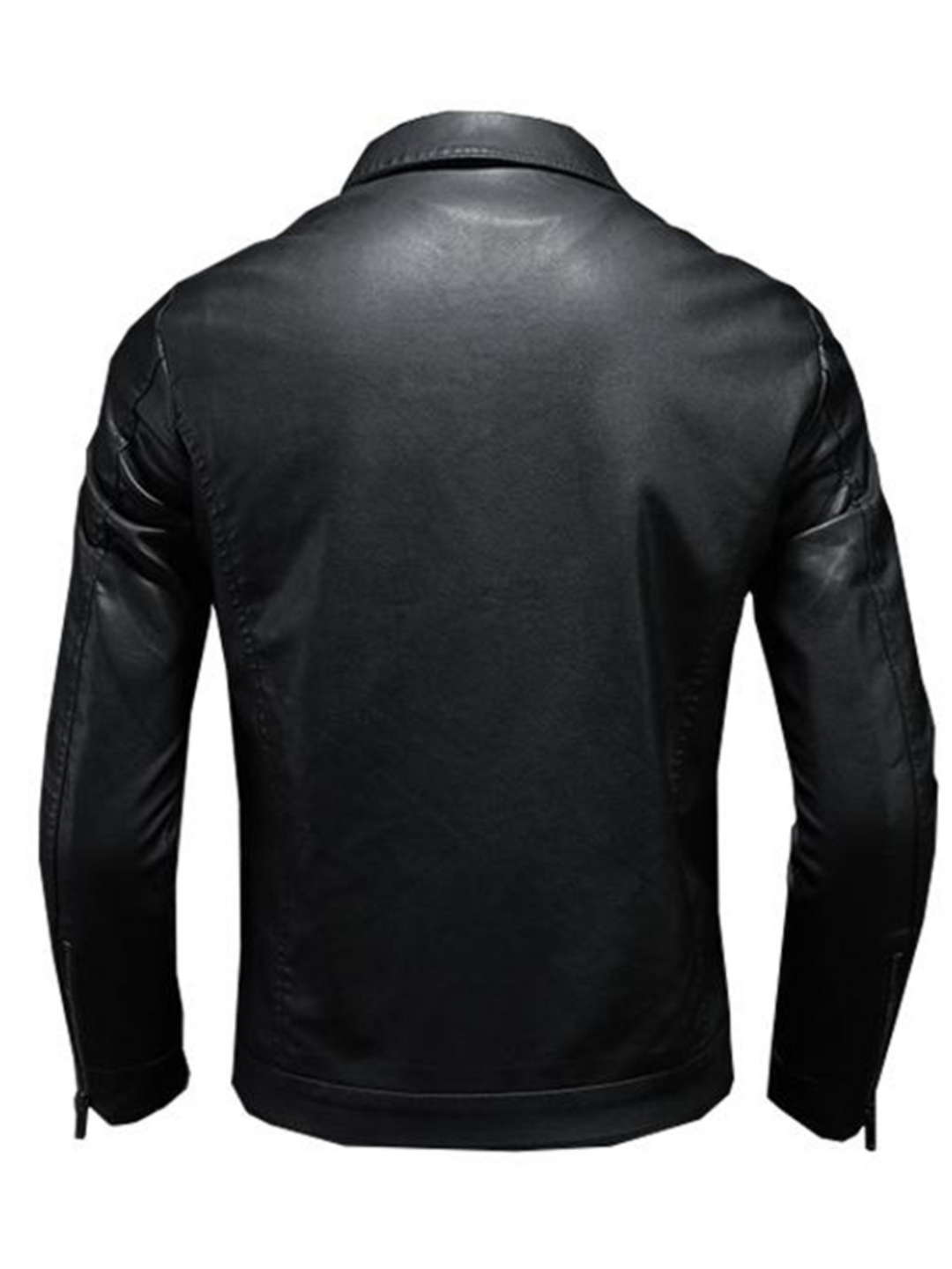Amarae | Leather Biker Jacket for Men - Comfortable Fit