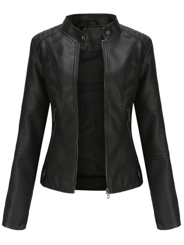 Amarae | Leather Jacket Women - Cool-Weather Layers