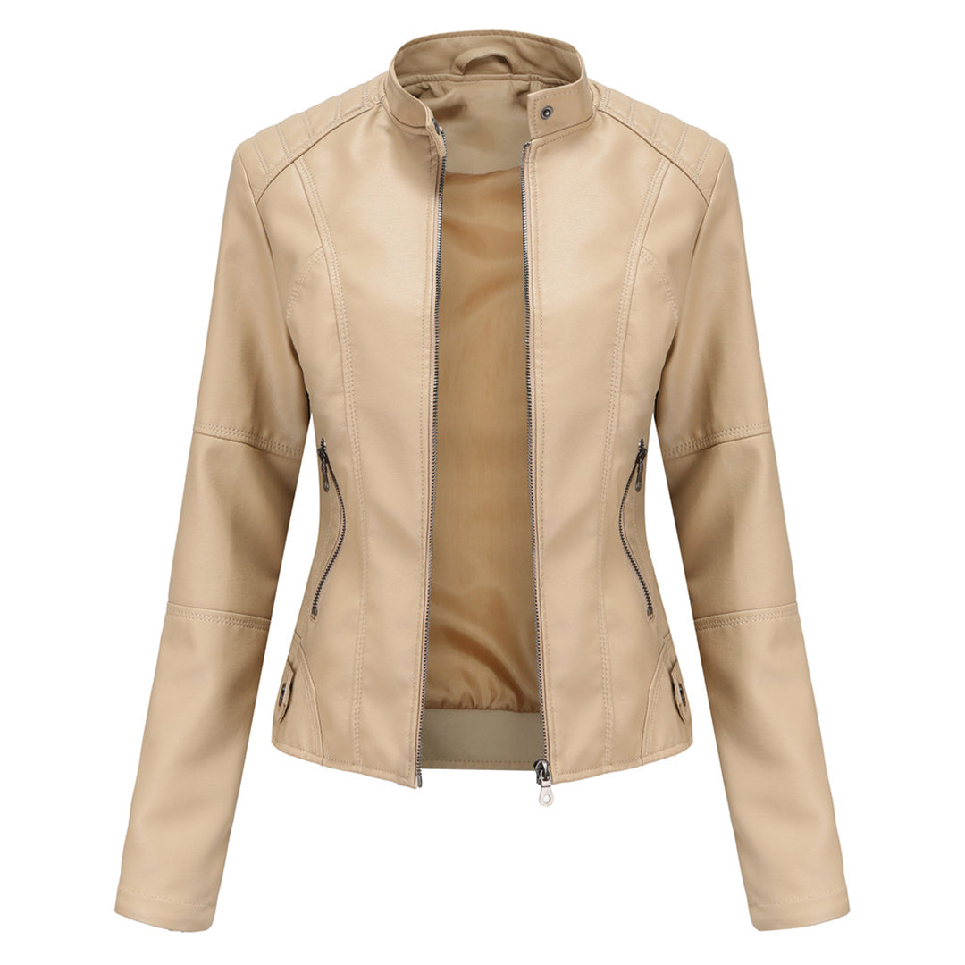 Amarae | Leather Jacket Women - Tailored, Structured - Winter