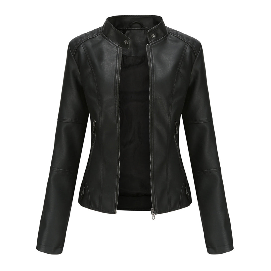 Amarae | Leather Jacket Women - Tailored, Structured - Winter
