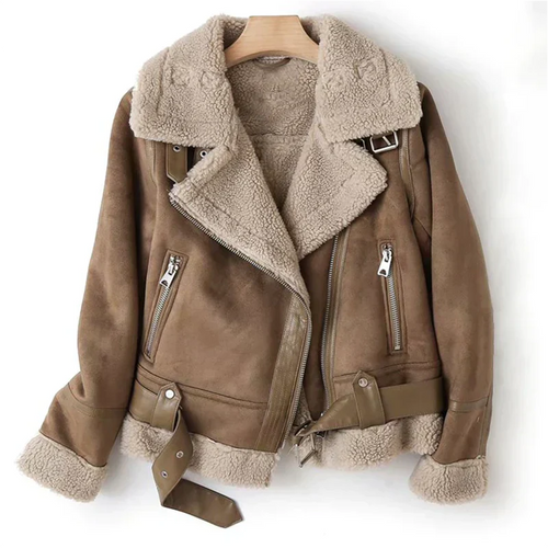 Amarae | Leather Pilot Jacket for Women