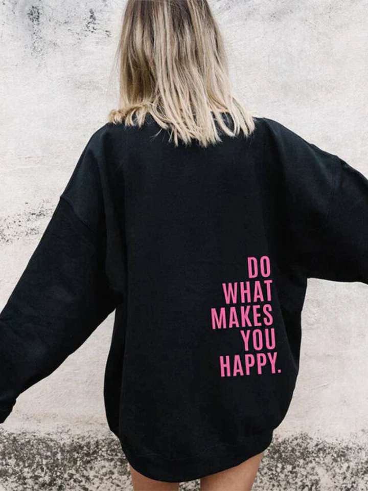 Lune London | Letter Print Hoodie for Women - Comfortable