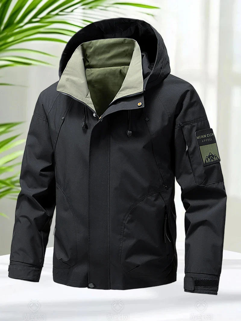 Lune London | Softshell jacket for men - Lightweight, Waterproof & With hood