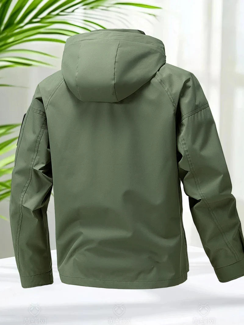 Lune London | Softshell jacket for men - Lightweight, Waterproof & With hood