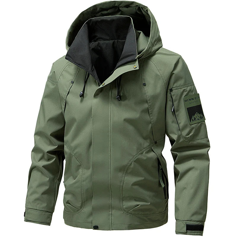 Lune London | Softshell jacket for men - Lightweight, Waterproof & With hood