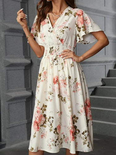 Amarae | Elegant Flower Dress for Spring and Summer