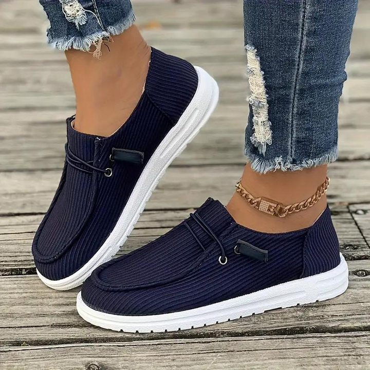 Lune London | Loafers, Slip On, Light, Women's Shoes, Canvas Shoes
