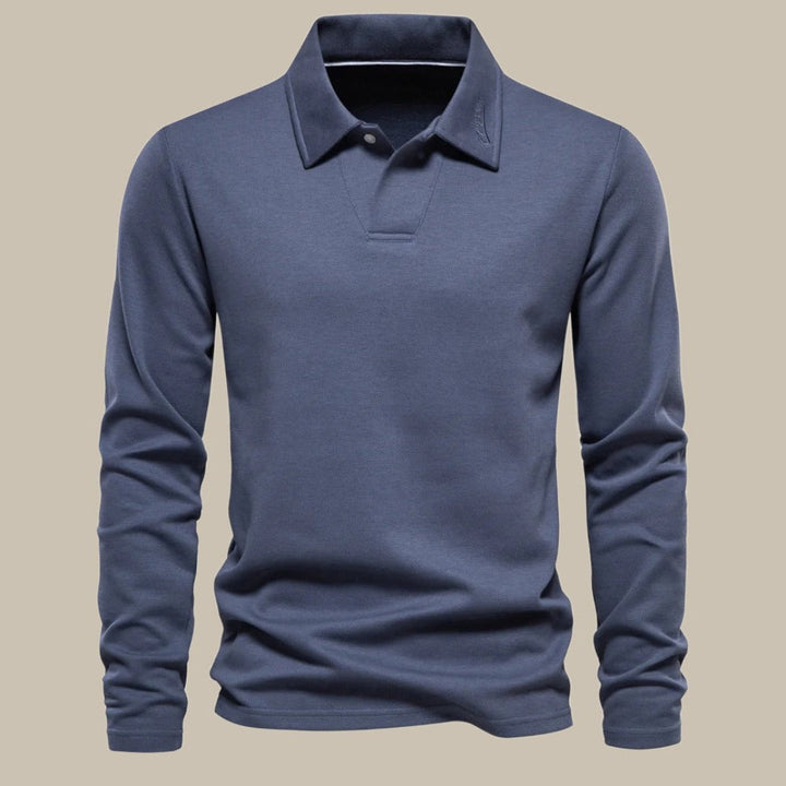 Lune London | Long Sleeve Polo Shirts for Men - Comfortable Fit