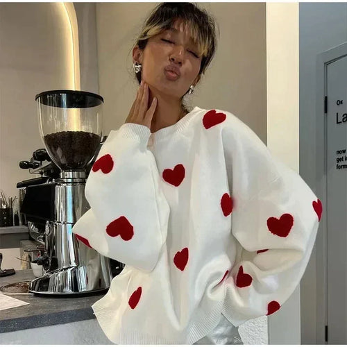 Amarae | Sweater with knitted heart