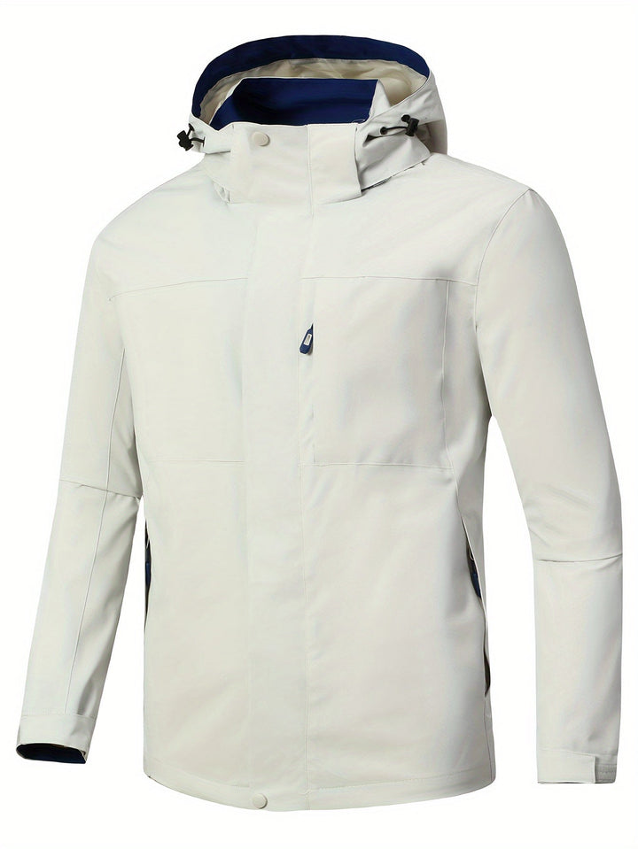 Lune London | Lightweight and waterproof raincoat for men with hood for leisure and city