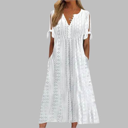 Amarae | Elegant Summer Boho Midi Dress