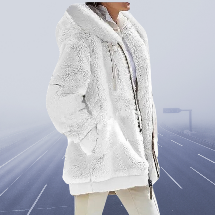 Lune London | Oversized Teddy Jacket for Women Comfortable and Warm Winter Coat