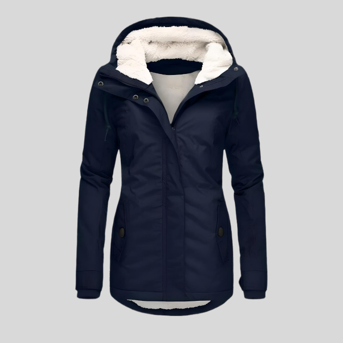 Amarae | Winter Jacket with Hood Fleece Lining Women's Jacket