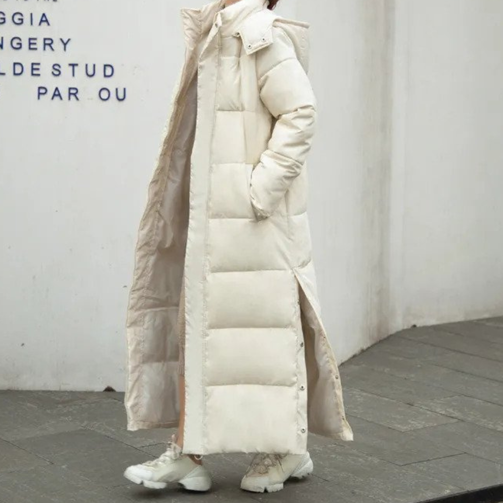 Winter coat | Long quilted coat for women for winter